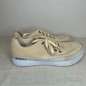 Nobull Sand Canvas Trainer Workout Shoes Sneakers‎ Men’s Size 9.5